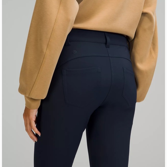 NWT: Lululemon City Sleek Slim Pant, 5 Pocket, High Rise, 30inch Inseam, Sz 2 - Picture 4 of 11